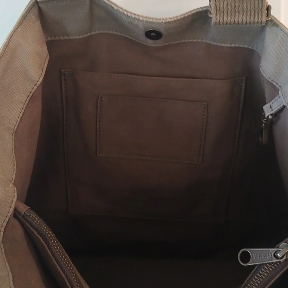 FEED Tote •Olive Green•Used - Picture 8 of 13